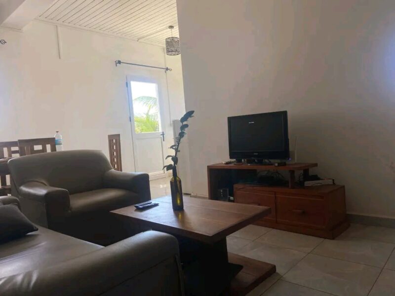 Appartement F2 , terrasse,vue/la saline
